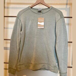 Women’s Houdini Alto Crew Wool Sweatshirt Green Horizon Small Very Good With Tag